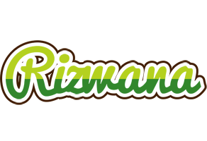 Rizwana golfing logo