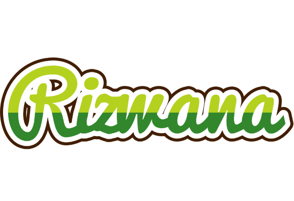 Rizwana golfing logo