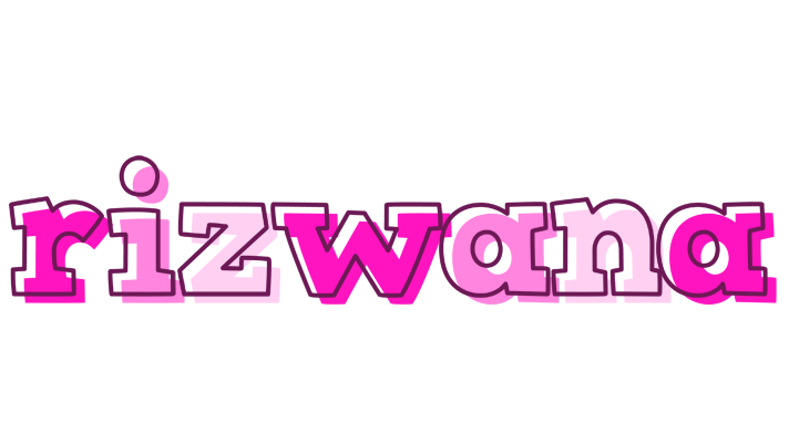Rizwana hello logo