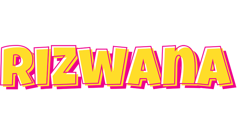 Rizwana kaboom logo
