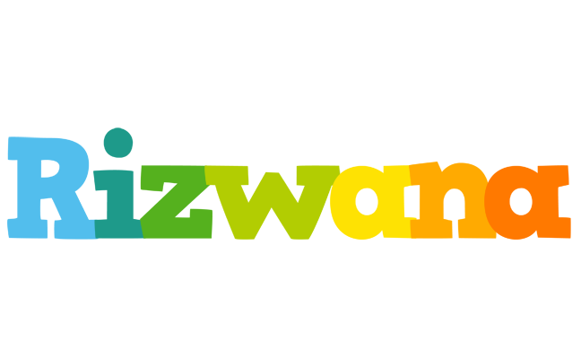 Rizwana rainbows logo
