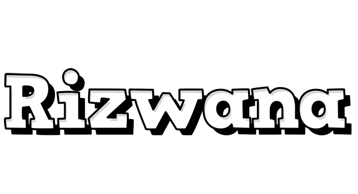 Rizwana snowing logo
