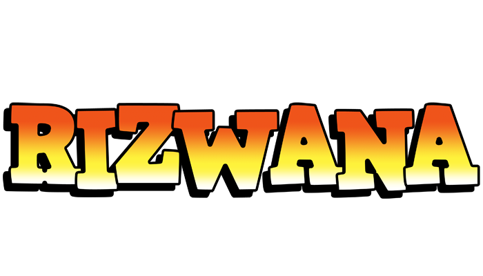 Rizwana sunset logo