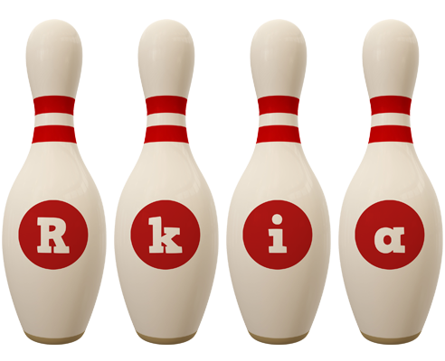 Rkia bowling-pin logo