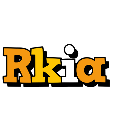 Rkia cartoon logo