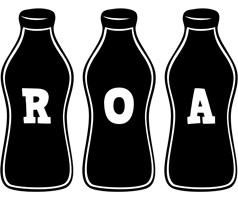 Roa bottle logo
