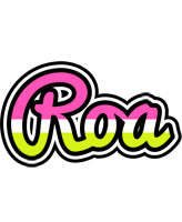 Roa candies logo