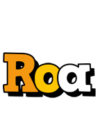 Roa cartoon logo