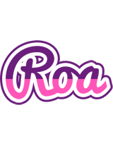 Roa cheerful logo