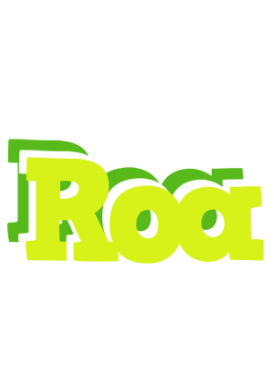 Roa citrus logo
