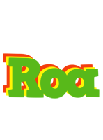 Roa crocodile logo