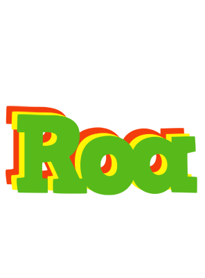 Roa crocodile logo