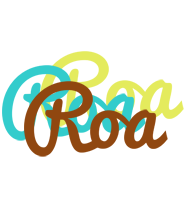 Roa cupcake logo