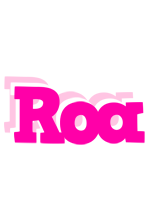 Roa dancing logo