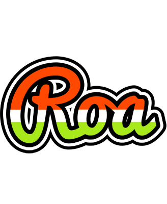 Roa exotic logo