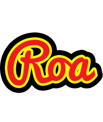 Roa fireman logo