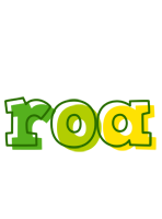 Roa juice logo