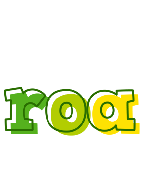 Roa juice logo