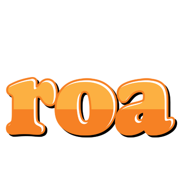 Roa orange logo