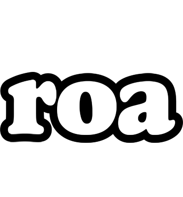 Roa panda logo