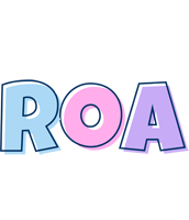 Roa pastel logo