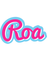 Roa popstar logo
