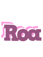 Roa relaxing logo