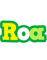 Roa soccer logo