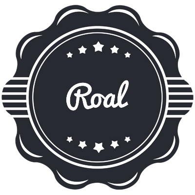 Roal badge logo