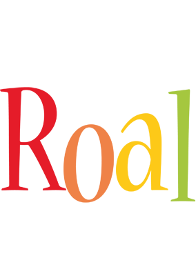 Roal birthday logo