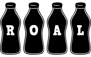 Roal bottle logo