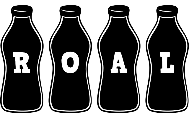Roal bottle logo