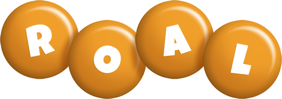Roal candy-orange logo