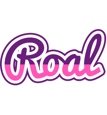 Roal cheerful logo