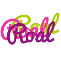 Roal flowers logo