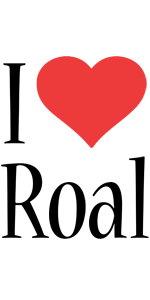 Roal i-love logo