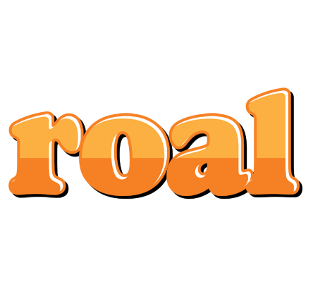 Roal orange logo