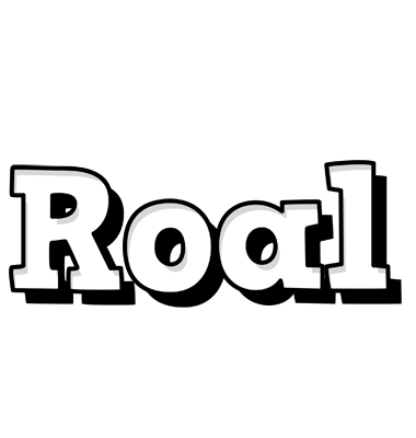 Roal snowing logo