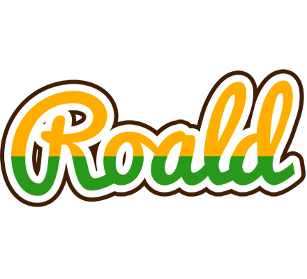 Roald banana logo