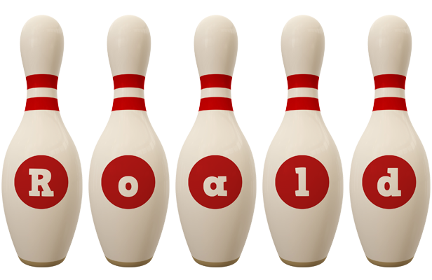 Roald bowling-pin logo