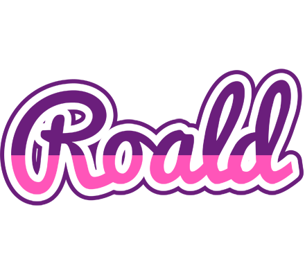 Roald cheerful logo