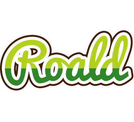 Roald golfing logo
