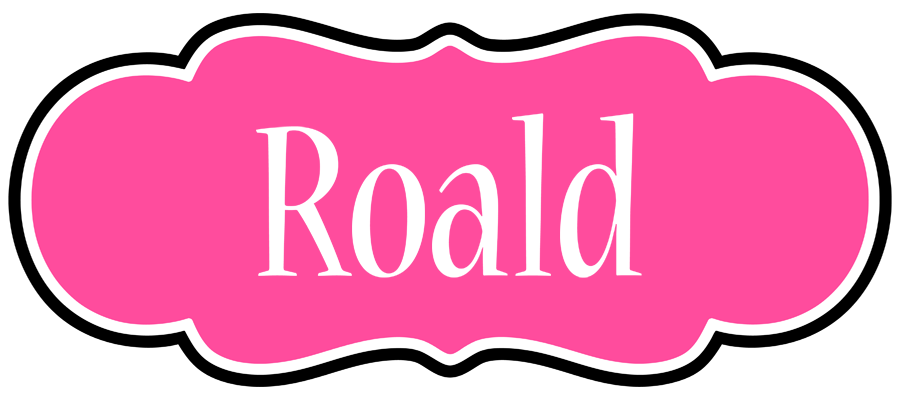 Roald invitation logo