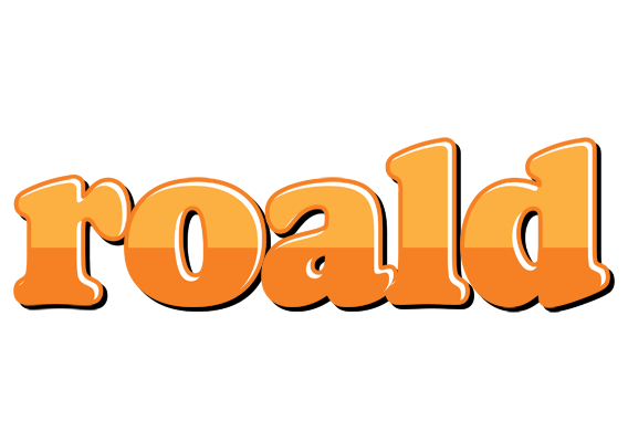 Roald orange logo
