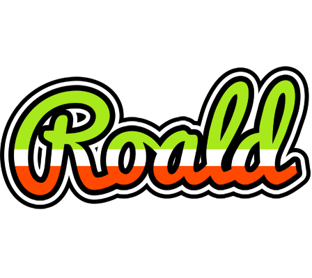 Roald superfun logo