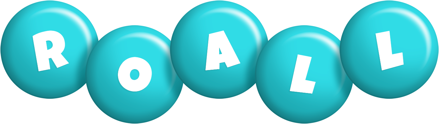 Roall candy-azur logo