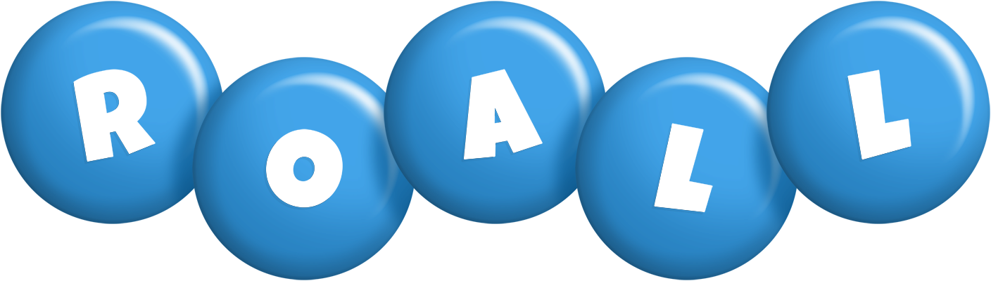 Roall candy-blue logo