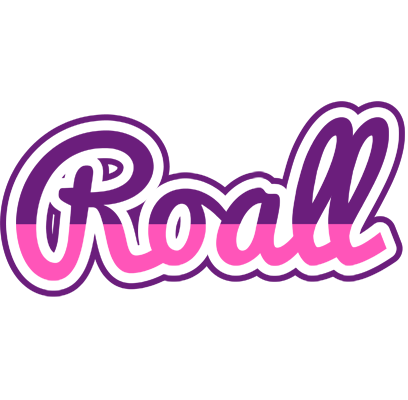Roall cheerful logo