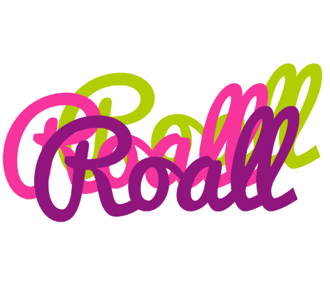 Roall flowers logo