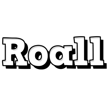 Roall snowing logo